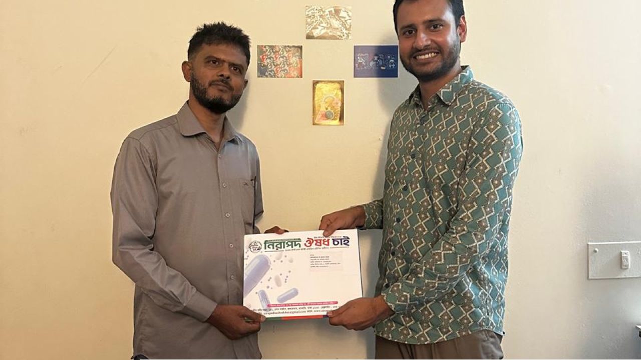 নিরাপদ ঔষধ চাই-এর কেন্দ্রীয় কার্যনির্বাহী কমিটির সহ-সভাপতি নির্বাচিত হলেন খান সুলতান মাহমুদ